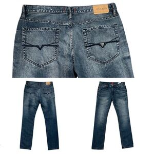 GUESS Jeans Men’s 34x34 Blue Ultra Slim McCrae Fit LIKE NEW